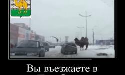 Вы въезжаете