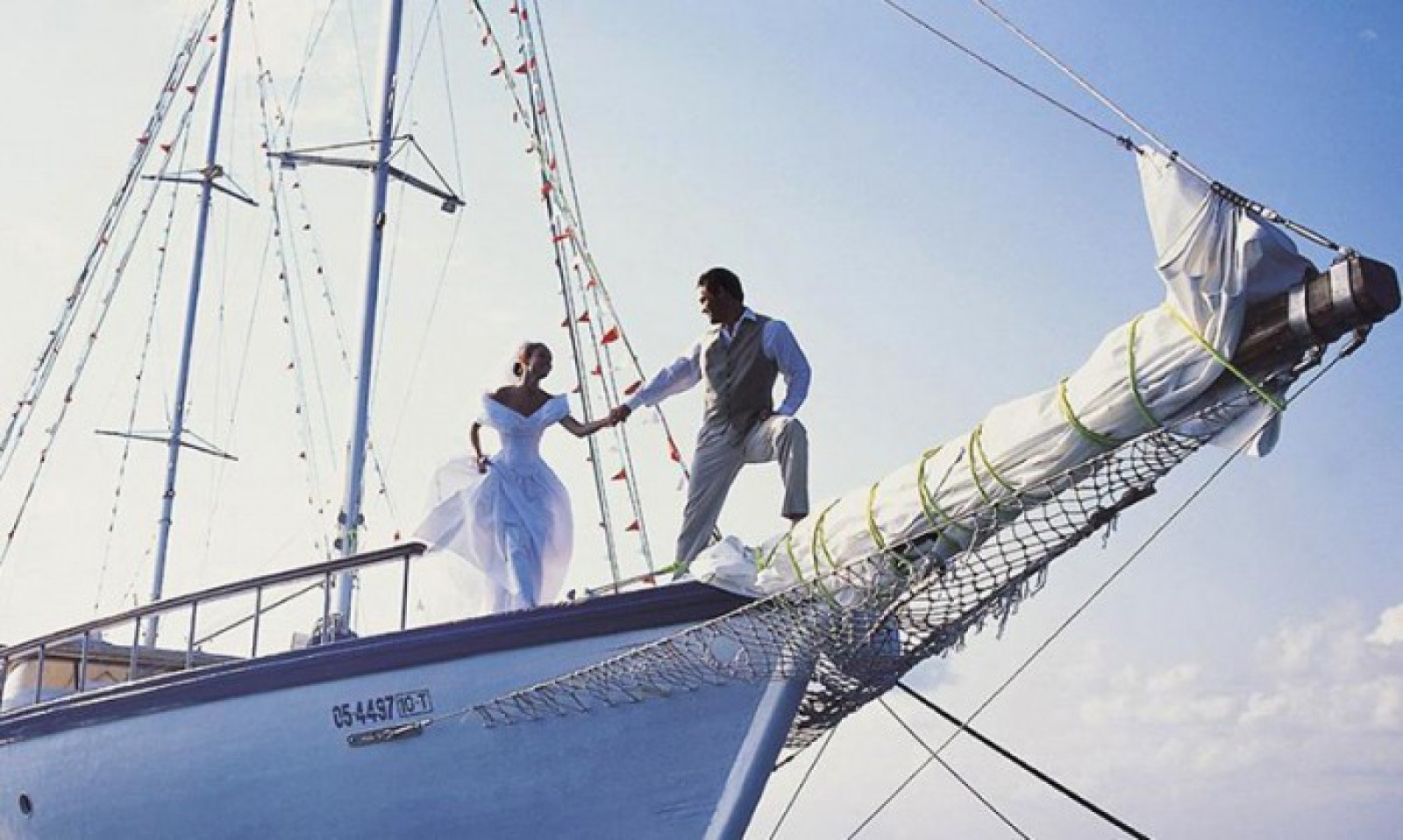 Свадебное путешествие на яхте